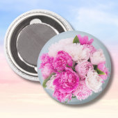Helle schöne Peonies Magnet