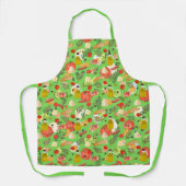 Helle, schöne Salatzutaten grün Schürze (Vorderseite)