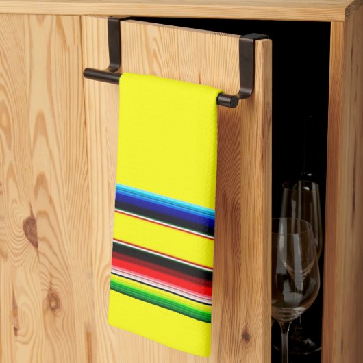 Helle Seifenstreifen Küchentücher (Drittel gefaltet)