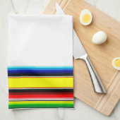 Helle Seifenstreifen Küchentücher (Viertel Falte)