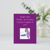 Helle Seite? (von der Inhaftierung) Postkarte (Stehend Vorderseite)