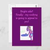 Helle Seite? (von der Inhaftierung) Postkarte (Vorne/Hinten)