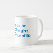 Helle Seiten-Tasse Kaffeetasse (VorderseiteRechts)