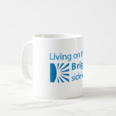 Helle Seiten-Tasse Kaffeetasse (Vorderseite Links)