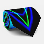 Helle Show-Krawatte Krawatte (Gerollt)