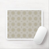 Helle Silver Christmas Stars Mousepad (Mit Mouse)