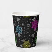 Helle Snowflake Party Cups - Set 1 Pappbecher (Links)