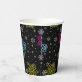 Helle Snowflake Party Cups - Set 1 Pappbecher (Rechts)