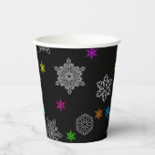 Helle Snowflake Party Cups - Set 2 Pappbecher (Vorderseite)