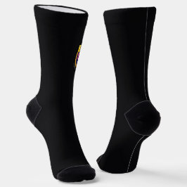 Helle Socken Dunkles Carbon Mit Logo