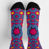 Helle Socken Fraktal Nahtlose Muster 0041979 (Oben)