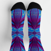 Helle Socken Fraktal Nahtlose Muster 0042004 (Oben)