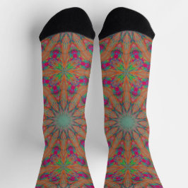 Helle Socken Fraktal Nahtlose Muster 0042005