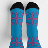 Helle Socken Fraktal Nahtlose Muster 0042015 (Oben)