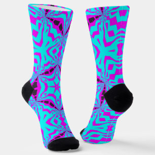 Helle Socken Fraktal Nahtlose Muster 0042019