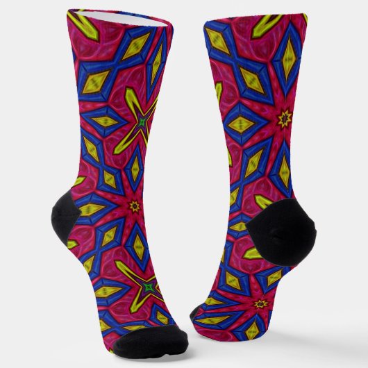Helle Socken Fraktal Nahtlose Muster 0042020 (Gewinkelt)