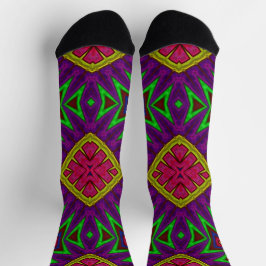 Helle Socken Fraktal Nahtlose Muster 0042022