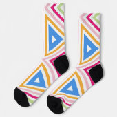 Helle Socken Fraktal Nahtlose Muster 0042023 (Linkes Detail)