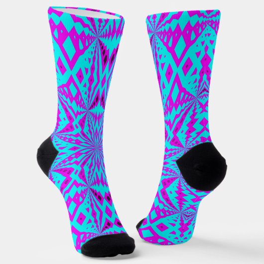 Helle Socken Fraktal Nahtlose Muster 0042053 (Gewinkelt)