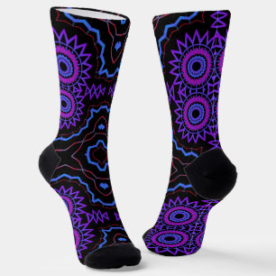 Helle Socken Fraktal Nahtlose Muster 0042072