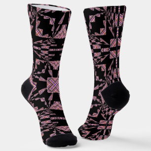 Helle Socken Fraktal Nahtlose Muster 0042077