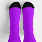 Helle Socken RANDOPIX Einfarbig Neonviolett (Oben)