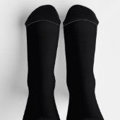 Helle Socken RANDOPIX Einfarbig Tiefes Karbon (Oben)