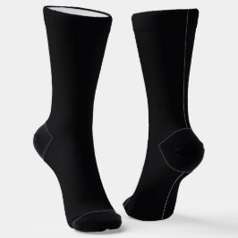 Helle Socken RANDOPIX Einfarbig Tiefes Karbon
