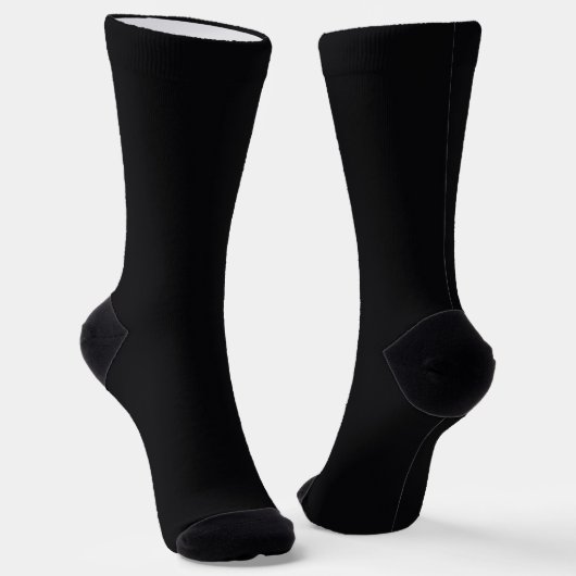Helle Socken RANDOPIX Einfarbig Tiefes Karbon (Gewinkelt)