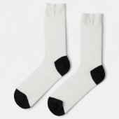 Helle Socken RANDOPIX Einheitliche Farben Helles W (Linkes Detail)