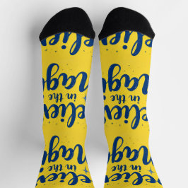 Helle Socken RANDOPIX Kunst Glaube an die Magie