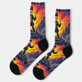 Helle Socken RANDOPIX MAYDAY 0039499 (Linkes Detail)