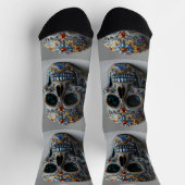 Helle Socken Schädel Bilder 0037655 (Oben)