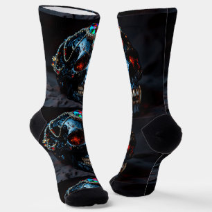 Helle Socken Totenkopf Bilder 0037638