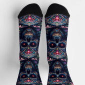 Helle Socken Totenkopf Bilder 0037652 (Oben)