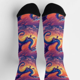 Helle Socken UNISEX Drachenfeuer 0040759