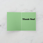 Helle Solstice Faltkarte Dankeskarte (Innenseite)