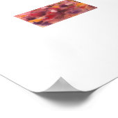 Helle Sommer-Butterblumen Poster (Ecke)