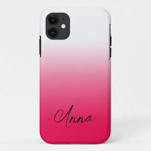 Helle Sommer Rot und Weiß Gradienten Ober Case-Mate iPhone Hülle