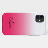 Helle Sommer Rot und Weiß Gradienten Ober Case-Mate iPhone Hülle (Rückseite (Horizontal))