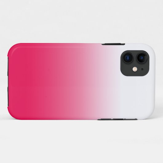 Helle Sommer Rot und Weiß Gradienten Ober Case-Mate iPhone Hülle (Rückseite (Horizontal))