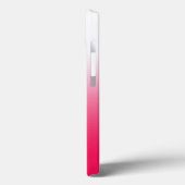 Helle Sommer Rot und Weiß Gradienten Ober Case-Mate iPhone Hülle (Rückseite / Links)