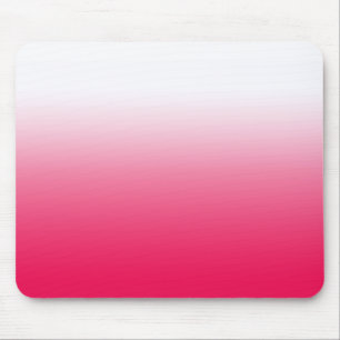 Helle Sommer Rot und Weiß Gradienten Ober Mousepad