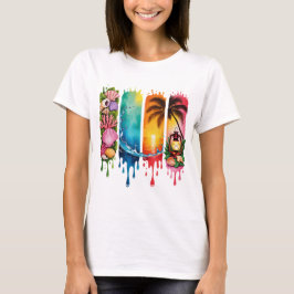 HELLE SOMMER-THEMENSZENEN & -GEGENSTÄNDE T-Shirt