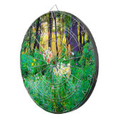 Helle Sonnenaufgänge mit Tree Lilis in meinem Rubi Dartscheibe (Vorderseite rechts)