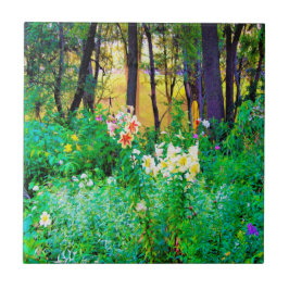 Helle Sonnenaufgänge mit Tree Lilis in meinem Rubi Fliese