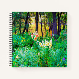 Helle Sonnenaufgänge mit Tree Lilis in meinem Rubi Notizblock