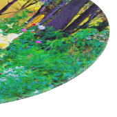 Helle Sonnenaufgänge mit Tree Lilis in meinem Rubi Schneidebrett (Ecke)