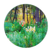 Helle Sonnenaufgänge mit Tree Lilis in meinem Rubi Schneidebrett (Vorderseite)