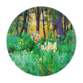 Helle Sonnenaufgänge mit Tree Lilis in meinem Rubi Schneidebrett